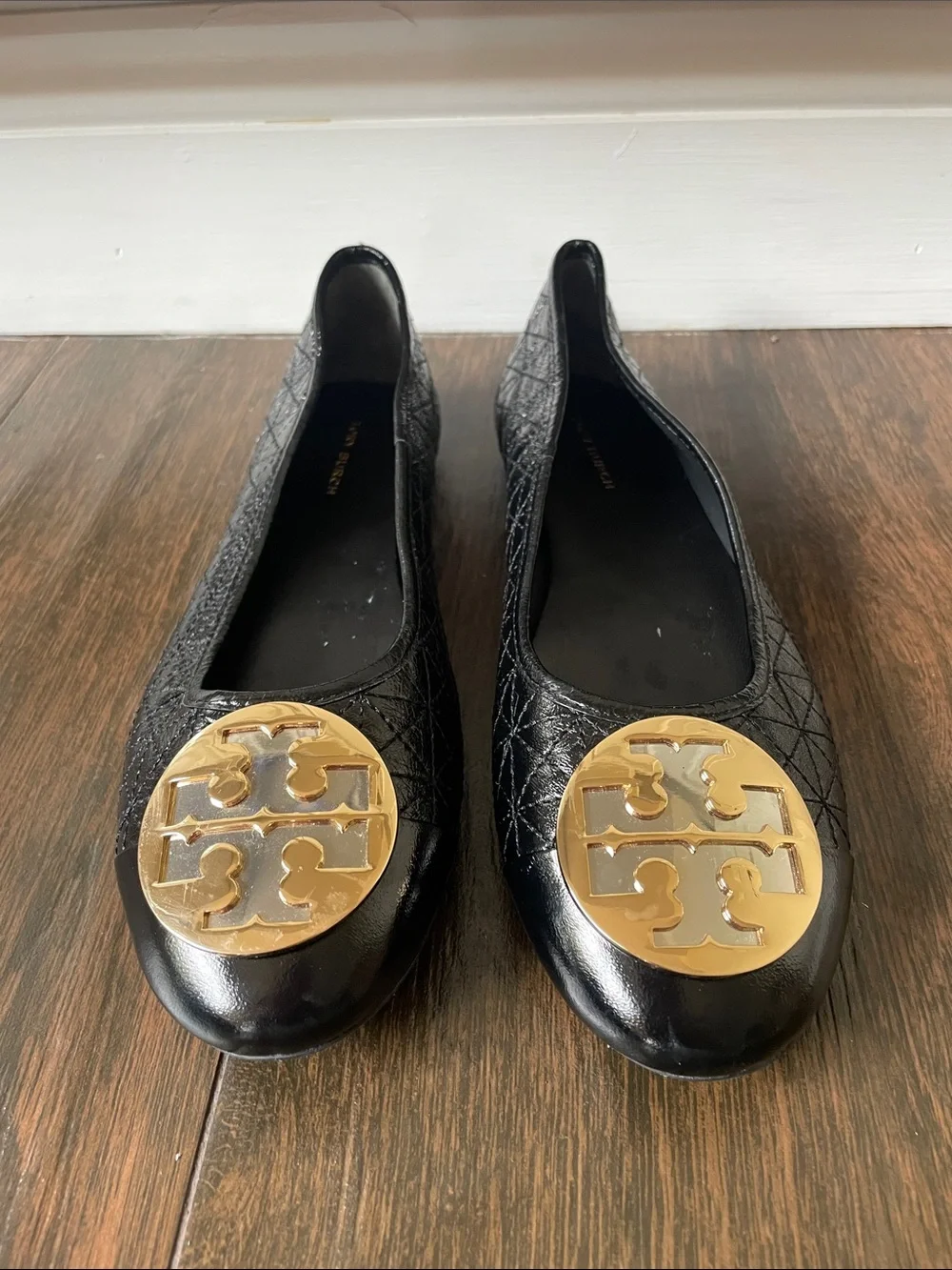 NWT TORY BURCH Claire Quilted Ballet Flat!
